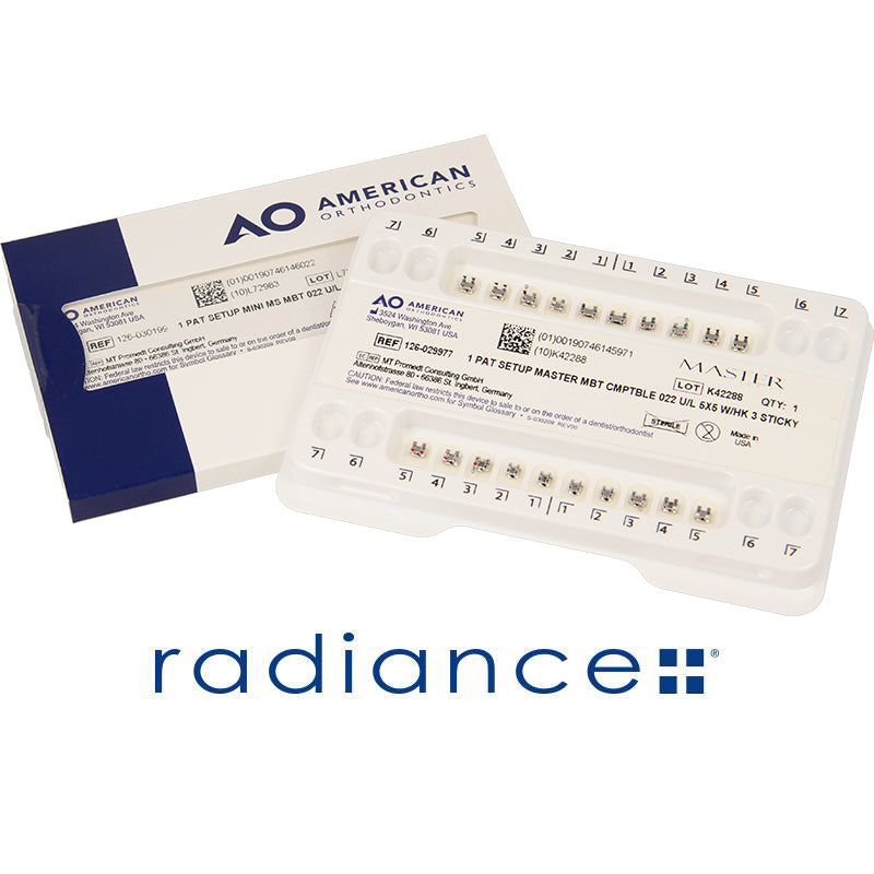 Brackets Radiance Plus - Juego x 20 un